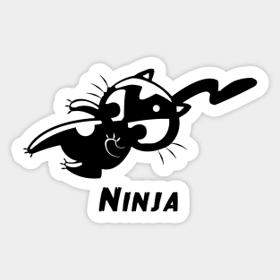 Ninja Cat Sticker